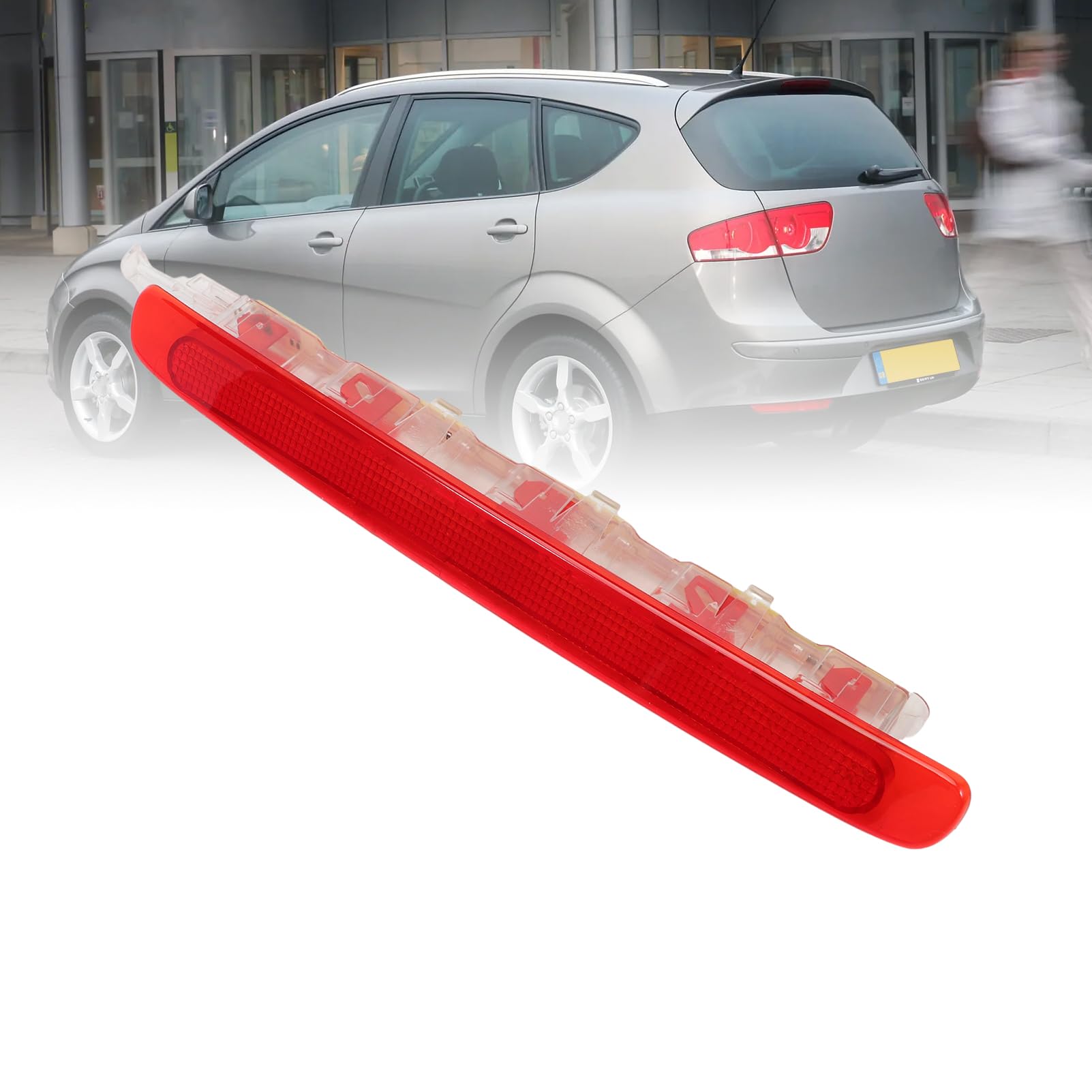 KASturbo - Terza luce di stop per Seat Altea 2009-2015/Seat Altea XL/Freetrack 2007-2015, sostituisce 5P8945097 5P8945097A, lampada freno posteriore alta