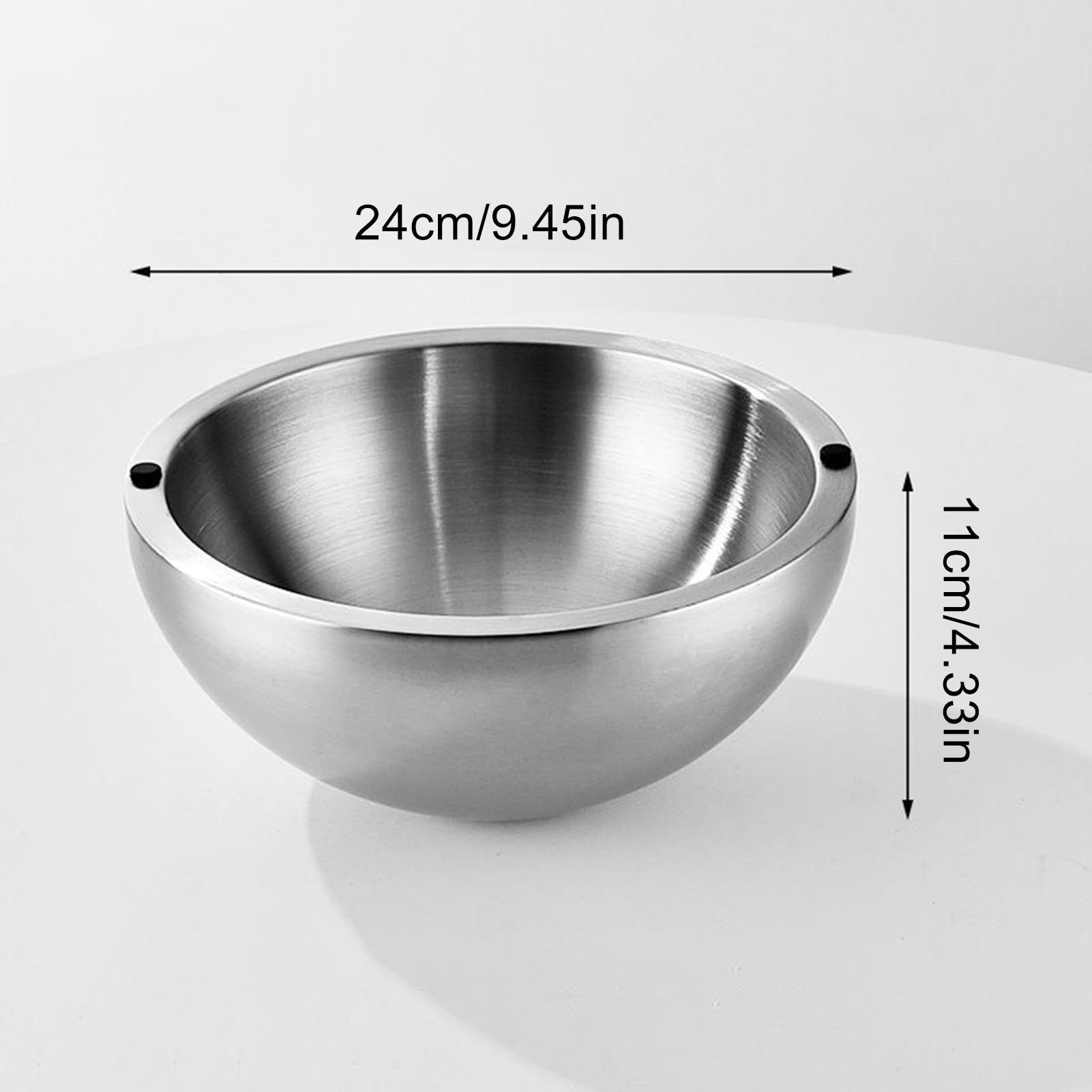 Genérico Para Servir Frío De Acero Inoxidable: Juego De Bandejas Para Refrigerios, Para Mantener En Frío, Para Presentación De Buffet | El De Aislamiento Térmico Mantiene La Temperatu