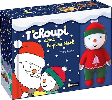 Coffret Tchoupi aime le pere Noel