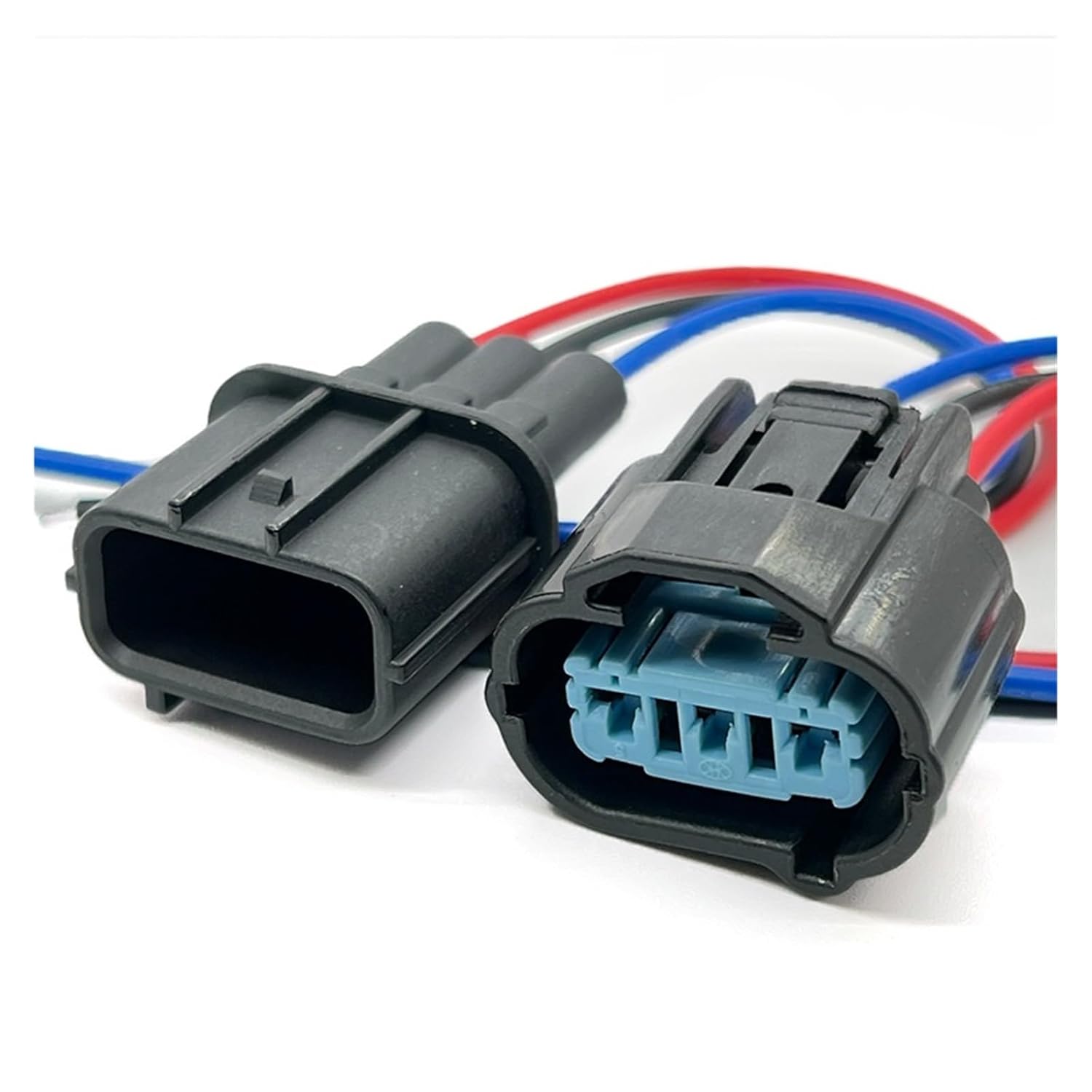 Speaker Connector 3 Pin Auto Ignition Coil Electronic Connector Vehical Speed se/nsor/s Plug Wire Harness Compatible with The K-Series 05-06 VSS 6189-0596(10 Pcs,3Pin Female)