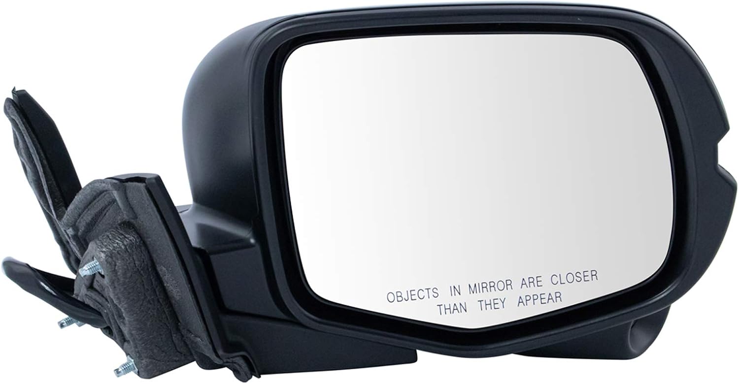 TRQ Right Mirror with Side View Camera Passenger Side HO1321315 Compatible with 2017-2020 Honda Ridgeline
