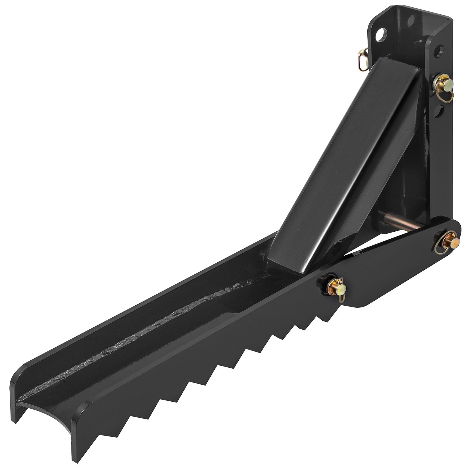 VEVOR Koparko-ładowarka calowa 81,3 cm, grubość zębów 12,7 mm, wytrzymała łopata calowa, spawane uchwyty na kciuki ze stali czarnej, regulowany kciuk mechaniczny do łopaty w stylu retro