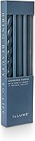 Vista 1 de Illume Beautifully Done - Paquete de 3 cónicas para velas variadas, sin perfume, color azul marino