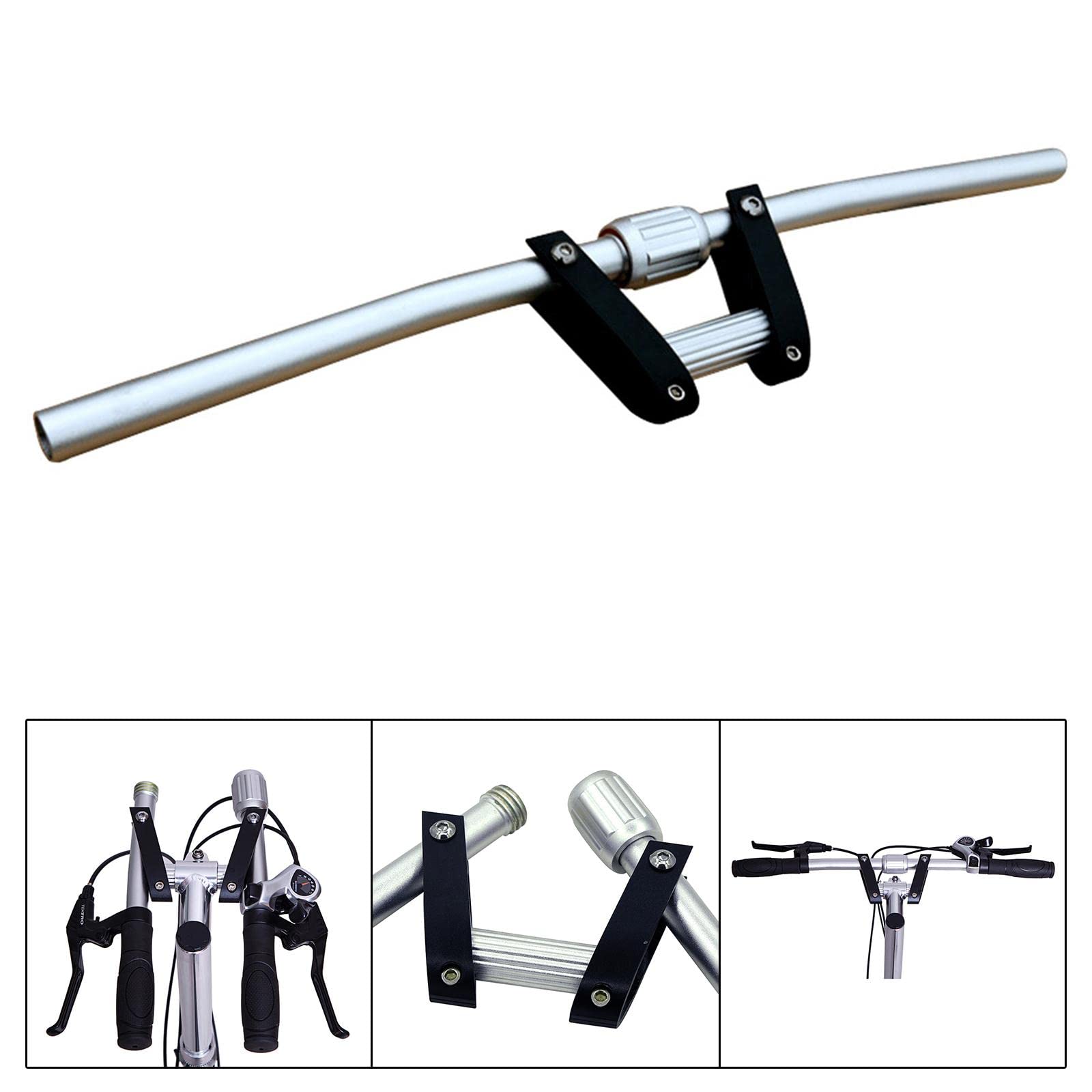 rockible Verstellbarer Fahrradlenker aus Aluminiumlegierung für Mountainbikes