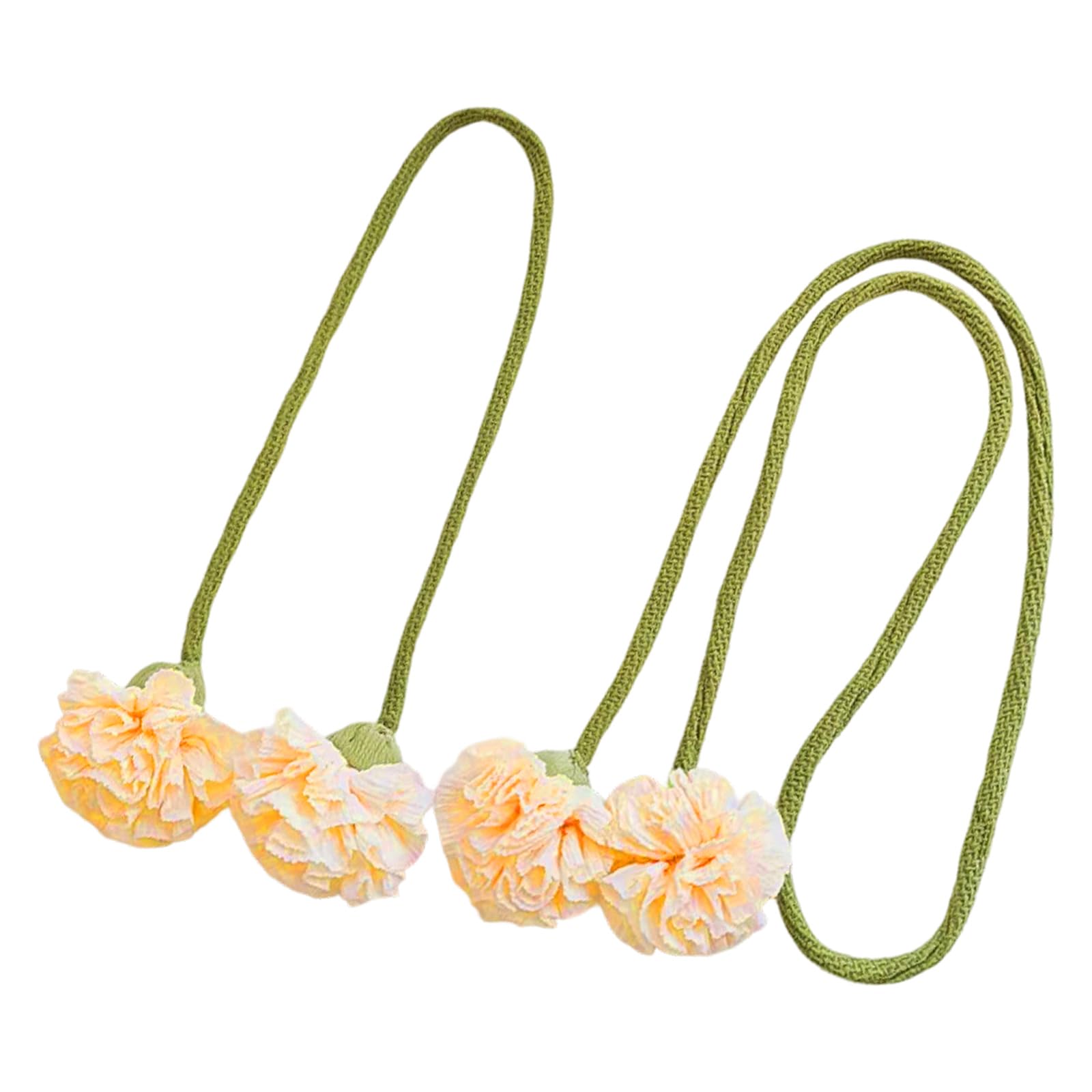 Tsophreniq Retro Curtain Tiebacks Flower Holdbacks Curtains Holders Drapery Decorative Curtains Accessories Gift Decorative