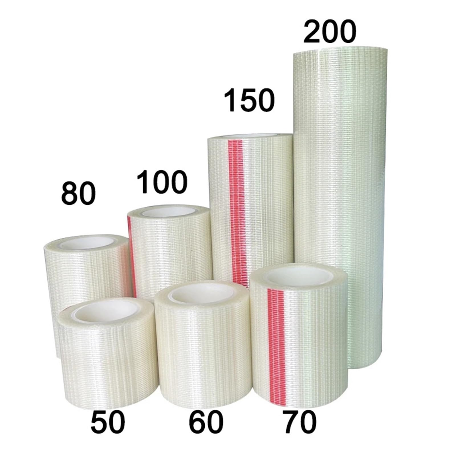 Nastro Adesivo Trasparente Nastro for riparazione tende in fibra di vetro, impermeabile, resistente, in tela for tende, for riparazioni di vele(10M_200MM)