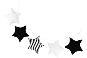 BESPORTBLE String Star Banner Garland Nursery Bed Cot Hanging Mobile Decoration