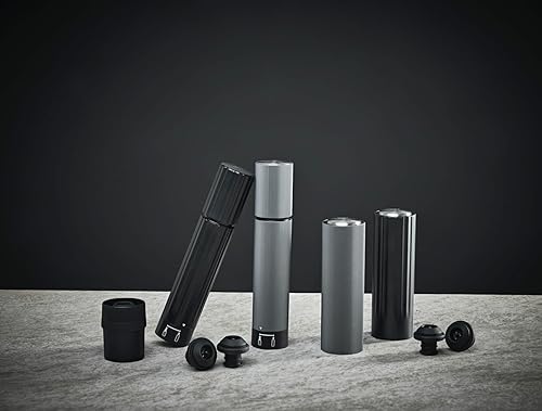 Miniatura 5 de Bomba de vacío eléctrica para vino 100% automática en aluminio, carbono, 14 cm - 5.5 in