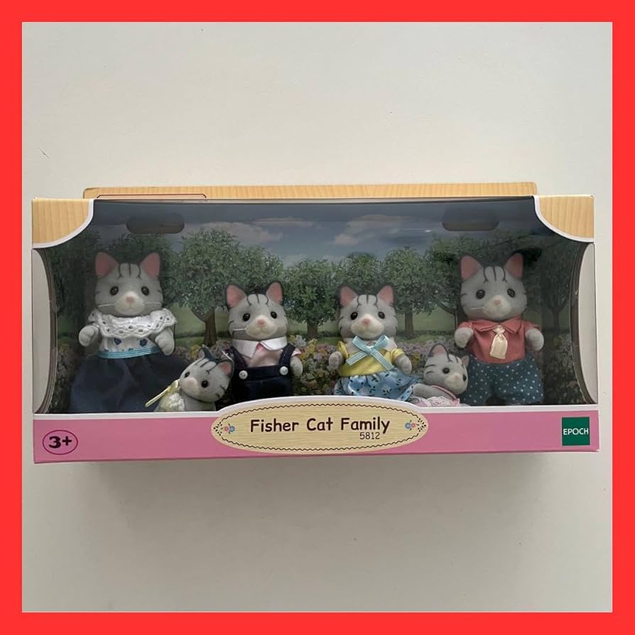 シルバニアファミリー　フィッシャーキャットファミリー　新品未開封 Amazon.co.jp: シルバニアファミリー フィッシャーキャット