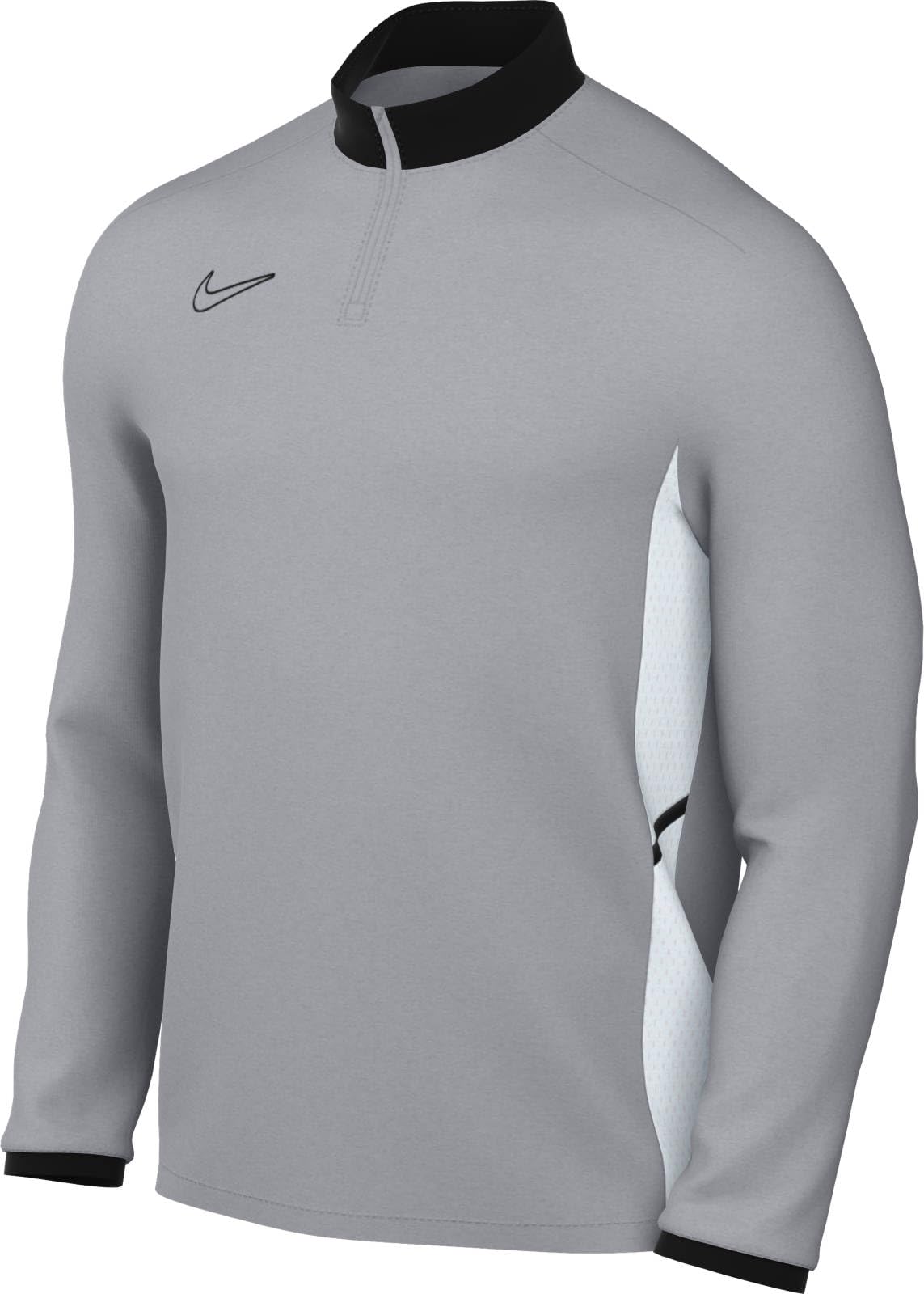 NIKE FZ9767-012 M NK DF ACD25 DRIL TOP Sweatshirt Men's WOLF GREY/BLACK/WHITE/BLACK Size M