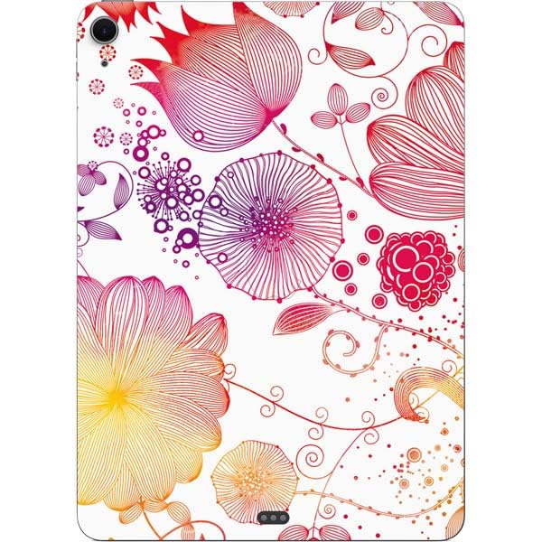 Skinit Decal Tablet Skin Compatible with iPad Air 11in (2024-2025) - Elegant Flowers Design