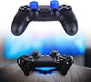 8 Piezas Tapas para Palancas Compatibles con PS4 / PS5 Tapas Antideslizantes para Palancas Cubierta de Silicona Suave Protector de Goma para Joystick, Negro 6