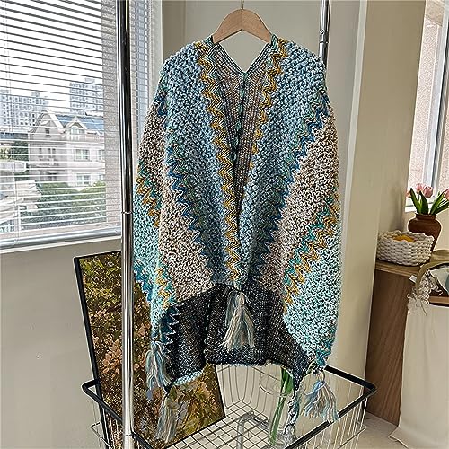 Cardigan devant franges ouvertes style ethnique, le confort thermique modulable