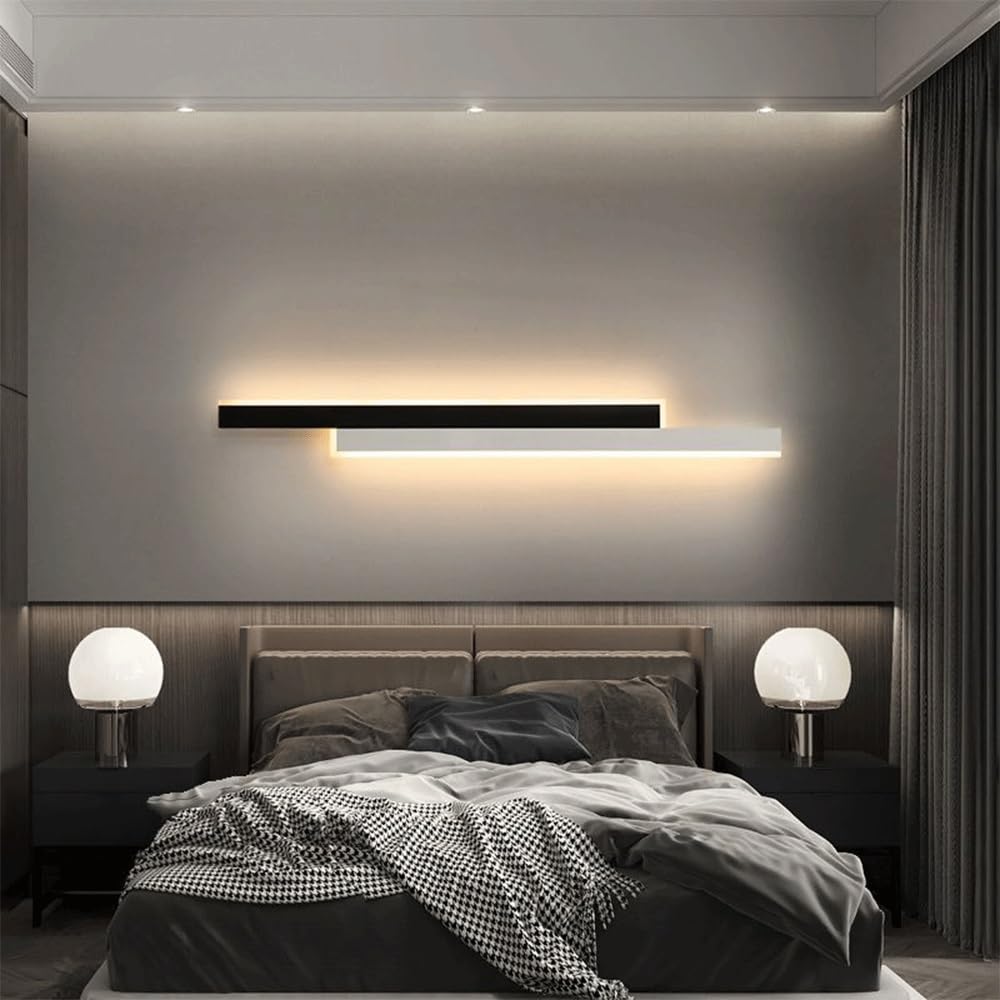 Applique murale d'art en fer de haute qualité avec LED intégrée