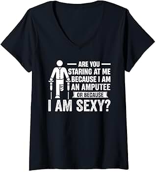 Amazon.com: Womens Leg Amputation Handicapped Sexy Cool