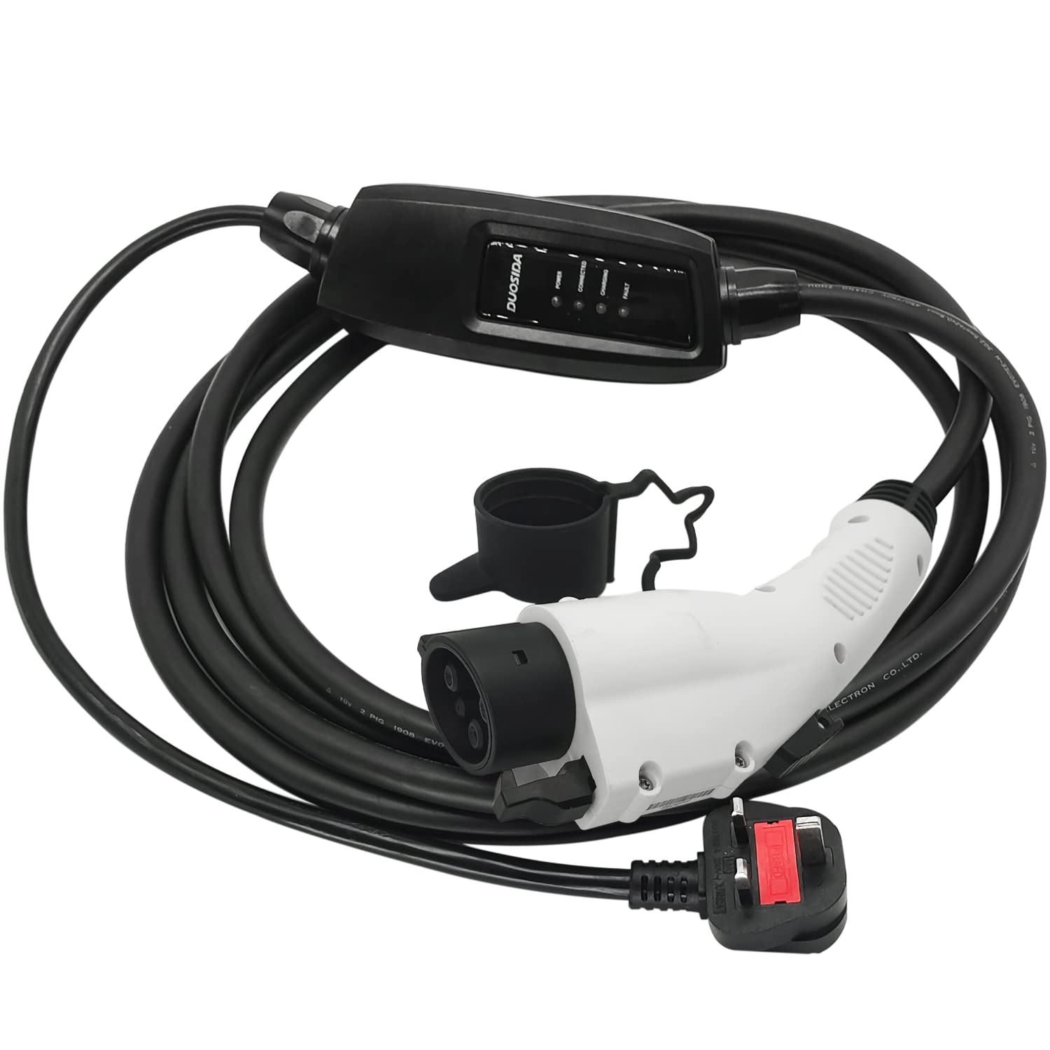 Buy K.H.O.N.S. Sae J1772 EV Portable charger Type 1, EV Charger 10A