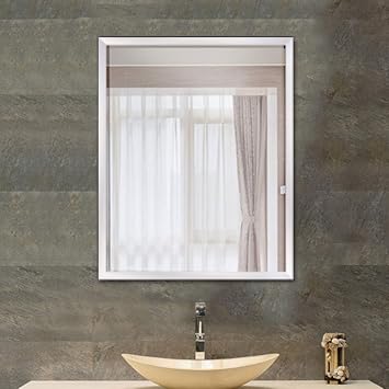 Giftgarden 4x12 Black Mirror, Sleek Long Full-Body Metal Tall Mirror Wall Mounted or Hang Over The Door for Bedroom Bathroom Closet