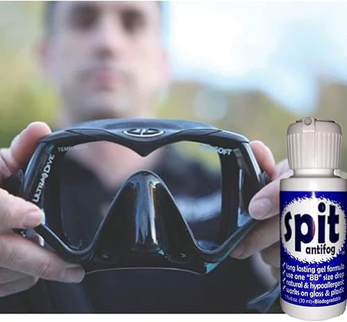 Miniatura 5 de Jaws Spit - Solución de gel antivaho para máscara de esnórquel, buceadores, paintball, gafas deportivas, fabricadas en los Estados Unidos