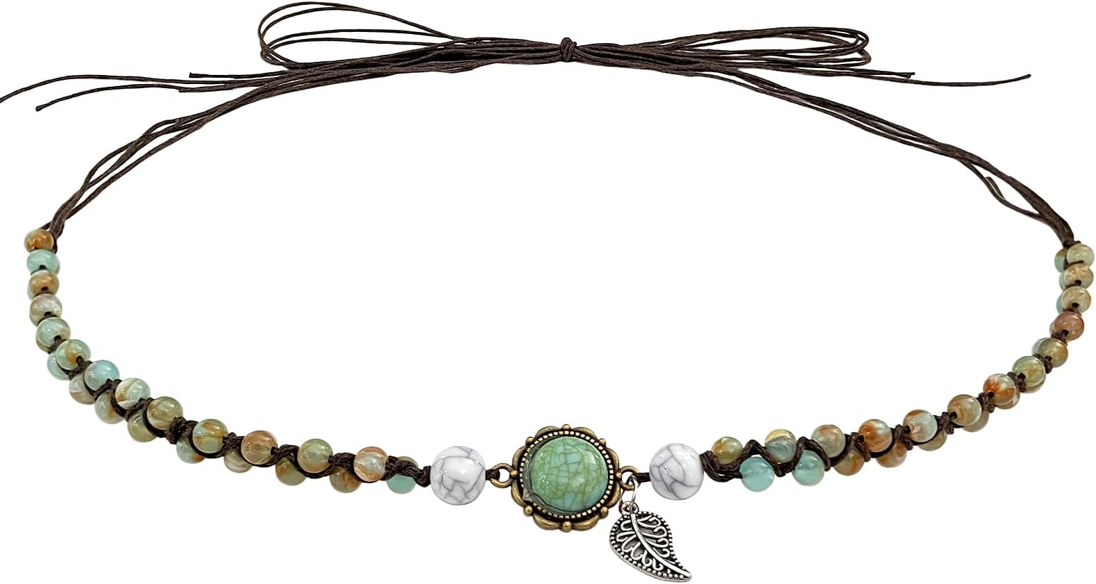 Hat Band for Womens Cowboy Hat, Hand Made Replaceable Hat Belt for Men Panama Hat Fedora