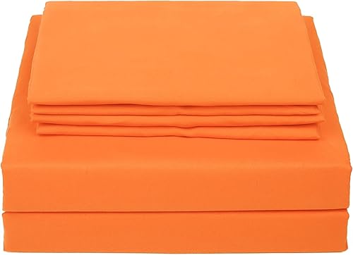 Miniatura 2 de Juego de sábanas de diseño estampado clásico - Juegos de sábanas con bolsillo profundo ultra suave y transpirable., Microfibra, Coral, Completo