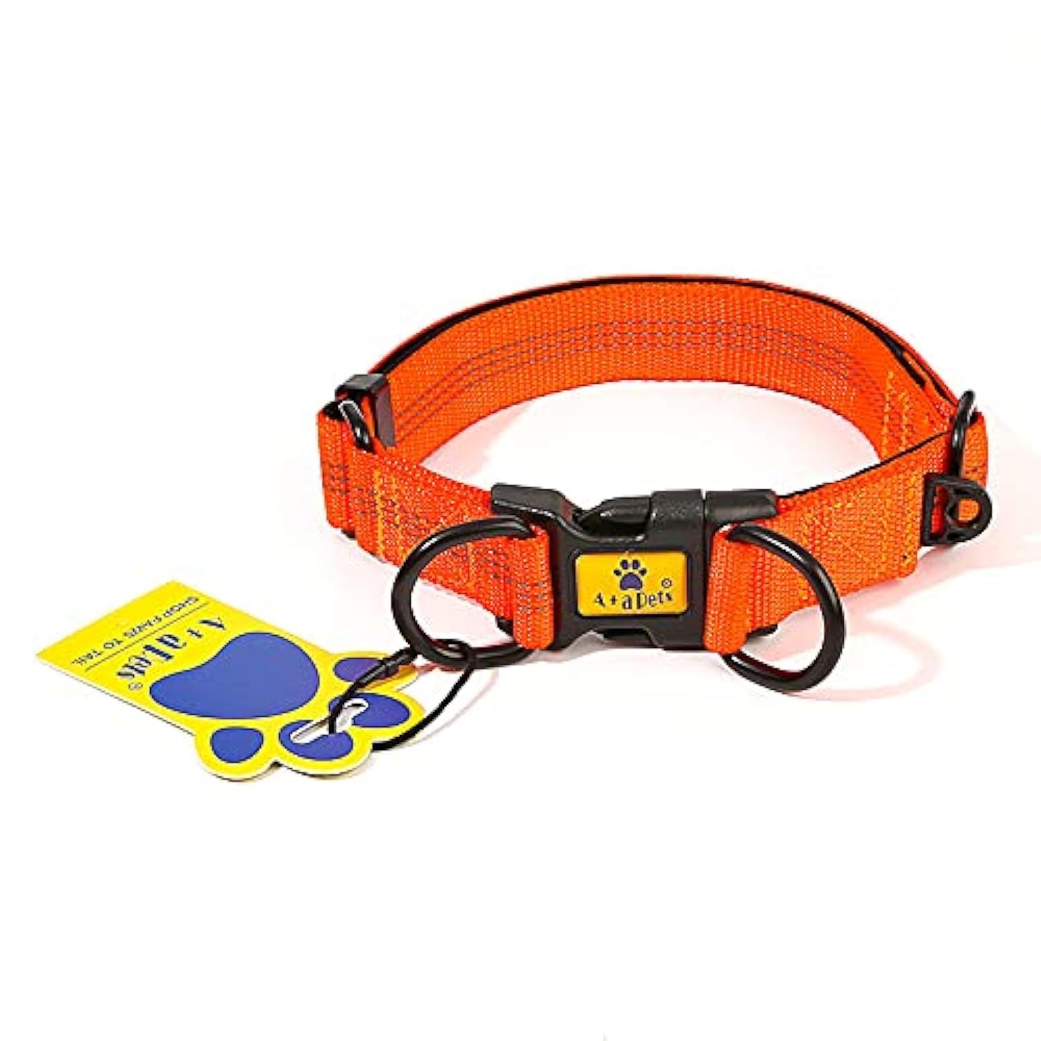 See full amazon price history chart for A+a Pets’ Neoprene Padded Dog Collar | Waterproof Comfortable with Reflective Stitches (Orange) A+a Pets’ Neoprene Padded Dog Collar | Waterproof Comfortable with Reflective Stitches (Orange) (B09B2DZ554) Amazon Price History, Amazon Price Tracker