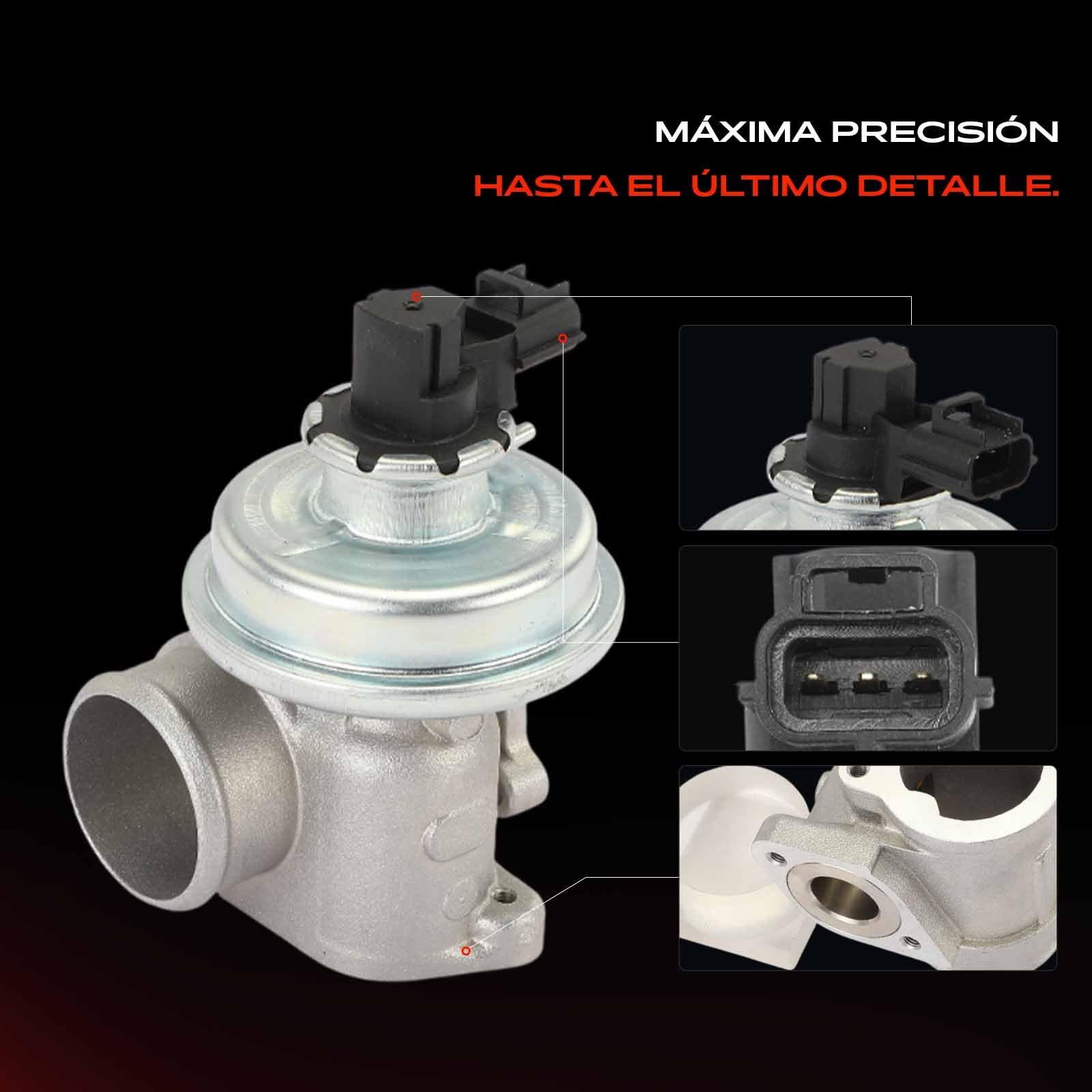 Frankberg Válvula EGR Diesel Compatible con Mondeo III Turnier BWY 2.0L Mondeo III B5Y 2.0L Transit Bus FB FC FD FS FZ 2.0L Mondeo III Berlina B4Y 2.0L Transit Furgoneta FA 2.0L Replace# 2S7Q-9D475-AD