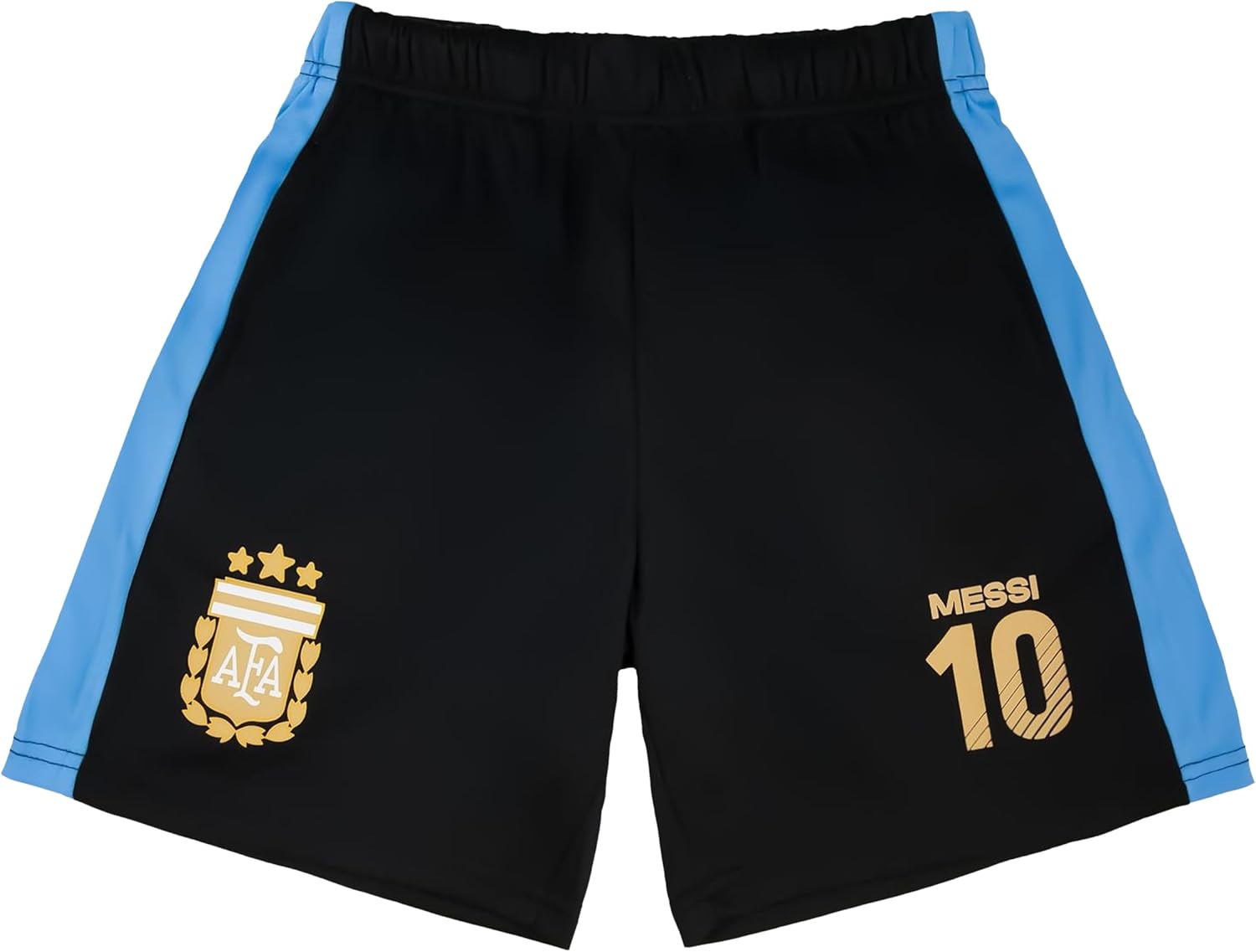 Icon Sports Officially Licensed Argentine Football Association Soccer Shorts - Unisex Kids - Image 3