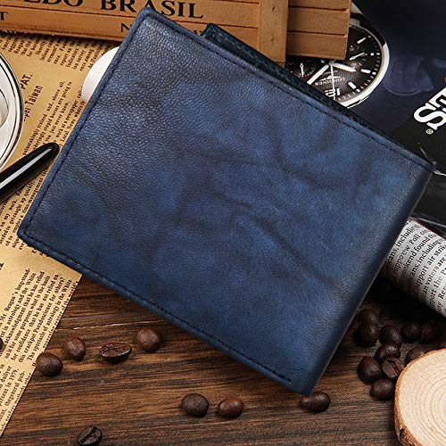 Image of WILDHORN RFID Protected Leather Wallet for Men,Black