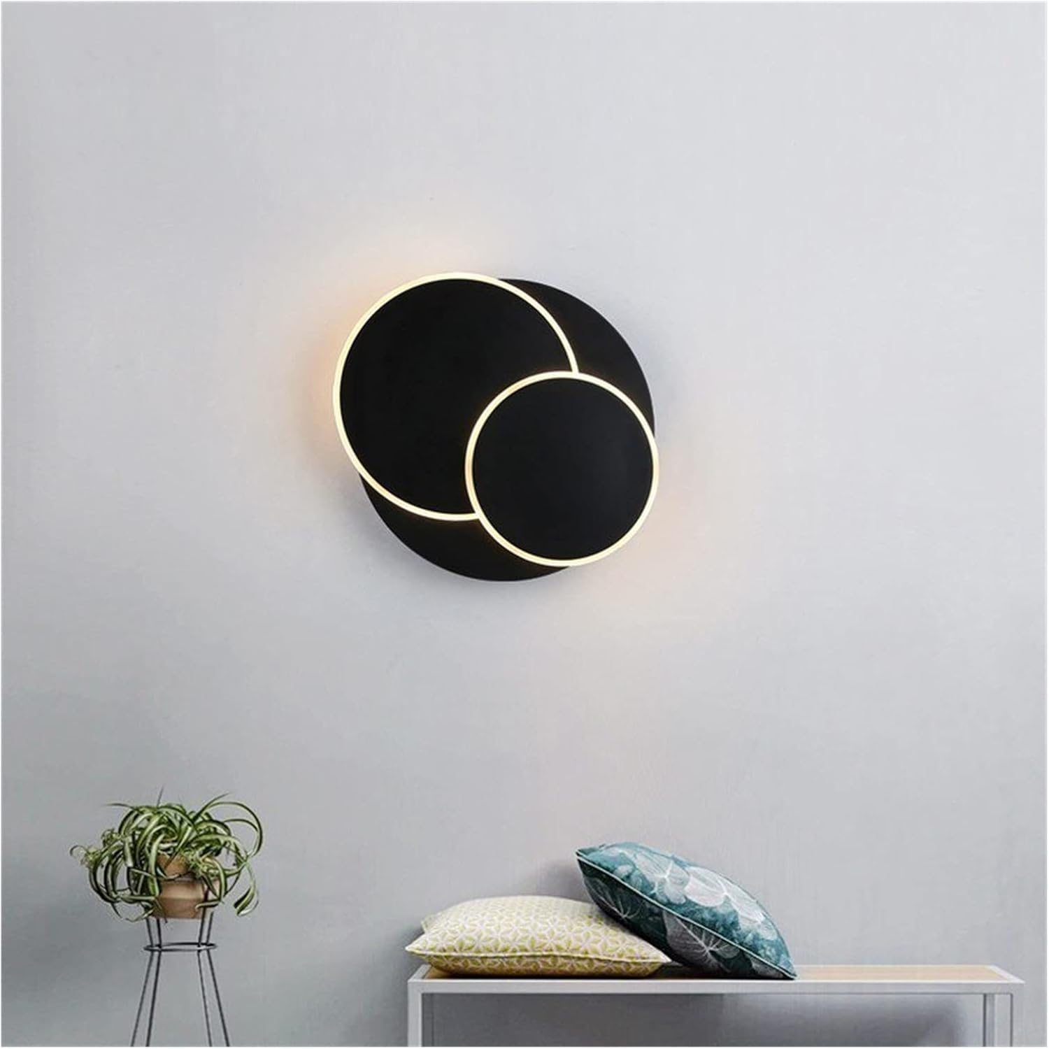 Lampada a Parete, lampade a Parete a LED da 18 W camere da Letto a Rotazione da 350 Gradi Accanto a letture luci murali per Interni Decorazione dell'illuminazione corridoio, luci a Sospensione