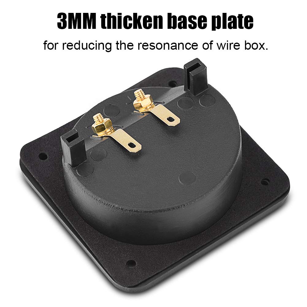 50/100 Pezzi Terminale For Altoparlante 6.3 Foro For Vite 4 Mm - Foto 3