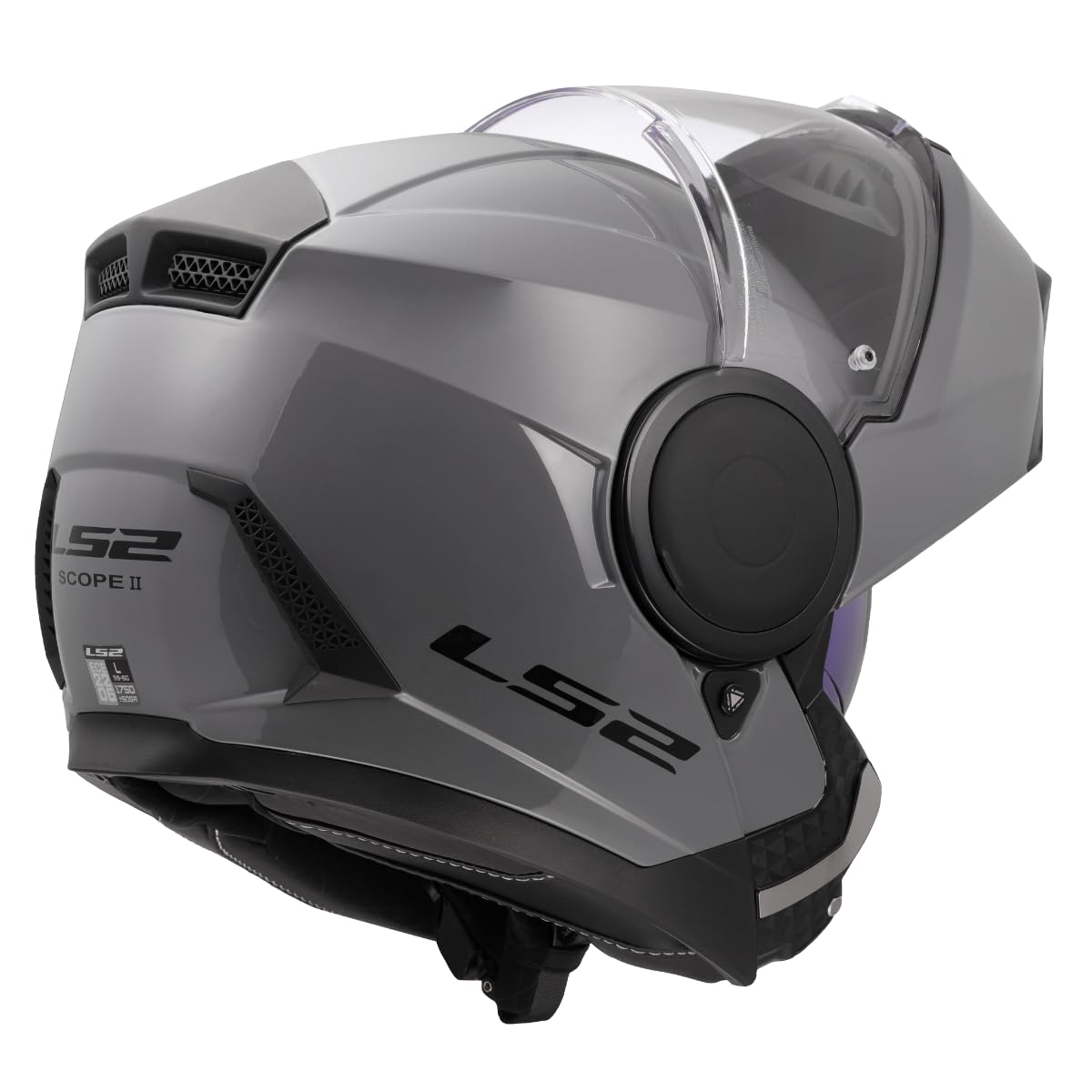 LS2, Casco Moto Modular SCOPE II SOLID Matt Titanium, L
