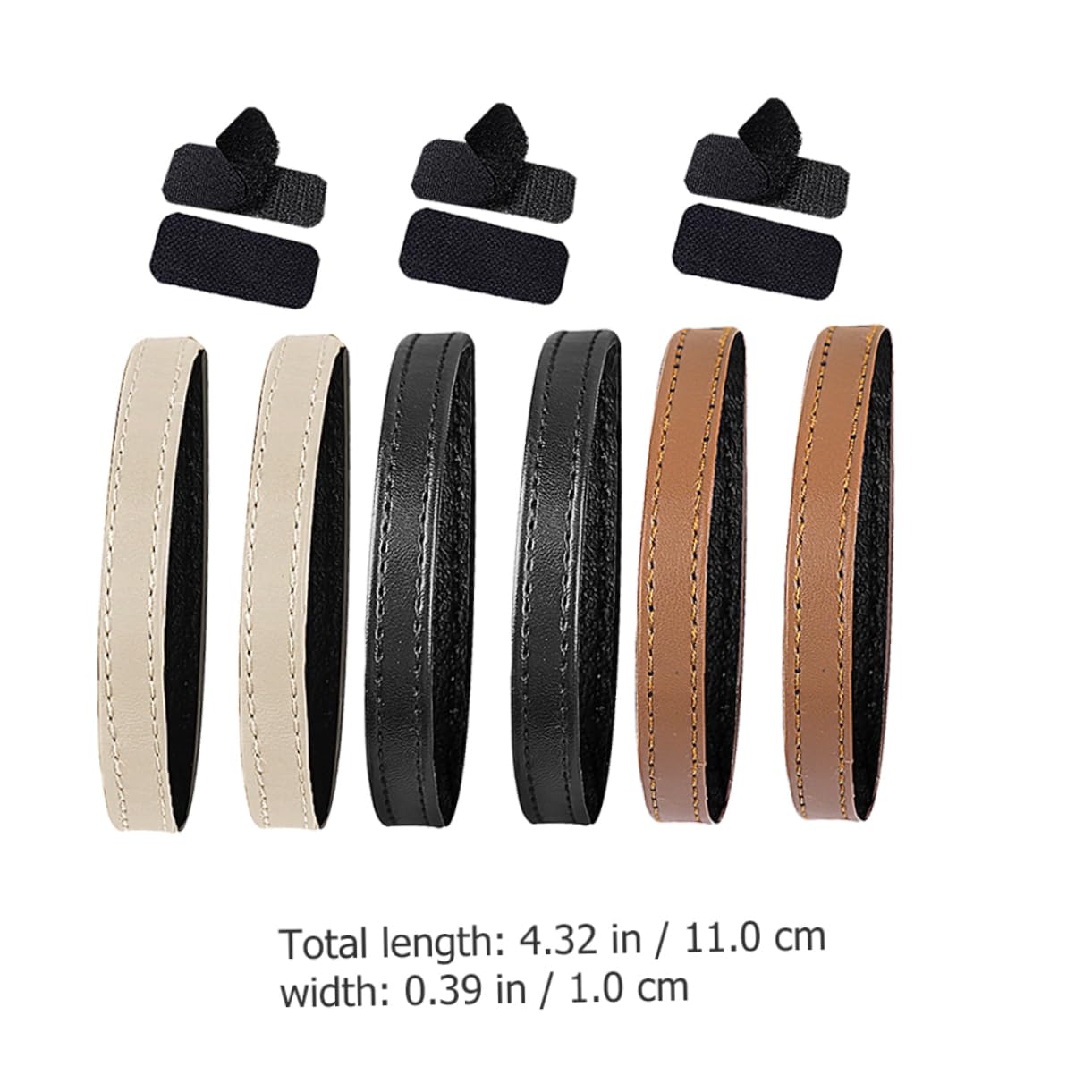 KESYOO 3Pairs Elastic Straps for High Heels Detachable Shoe Straps for Women Includes Matte for Loose Heels