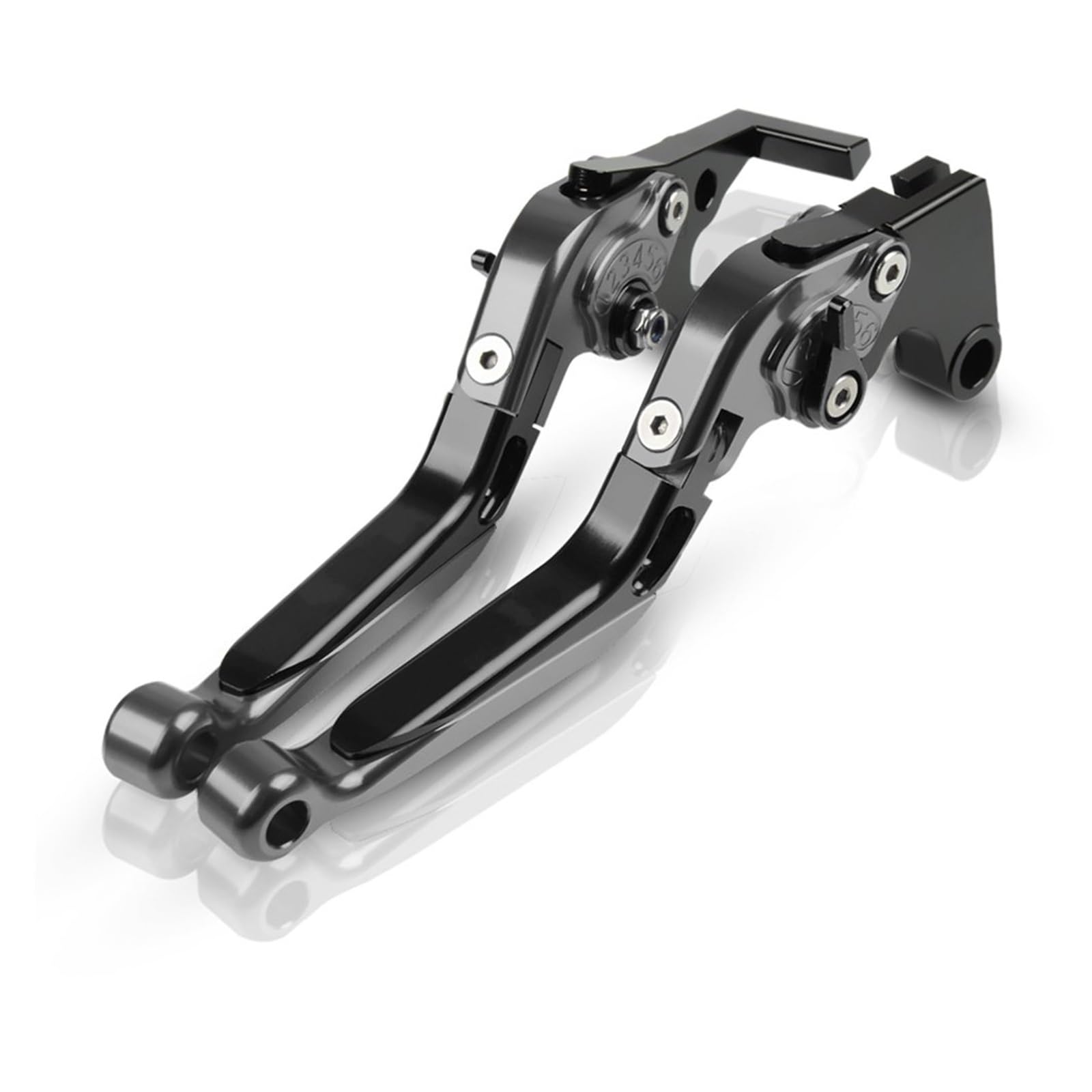 INPETS Maniglia Leva Freno Leva Per Aprilia Per SRMAX SR MAX 125 300 2011 2012 2013 2014 2015 2016 Moto Pieghevole Regolabile Freno Leve Di Frizione (Color : 4)
