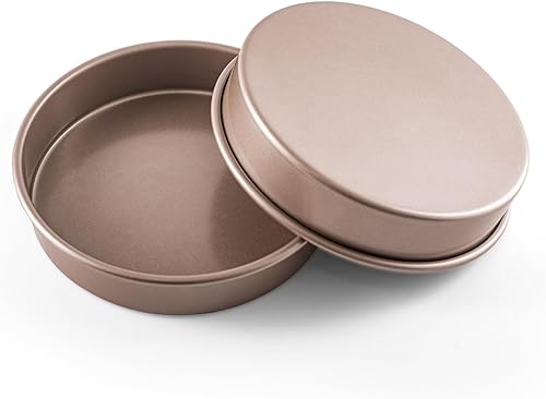 Miniatura 32 de HAPPIELS Molde antiadherente para hornear de 9 x 9 pulgadas, libre de PFOA y BPA, no tóxico, de 9 x 9 pulgadas, para pasteles y brownies