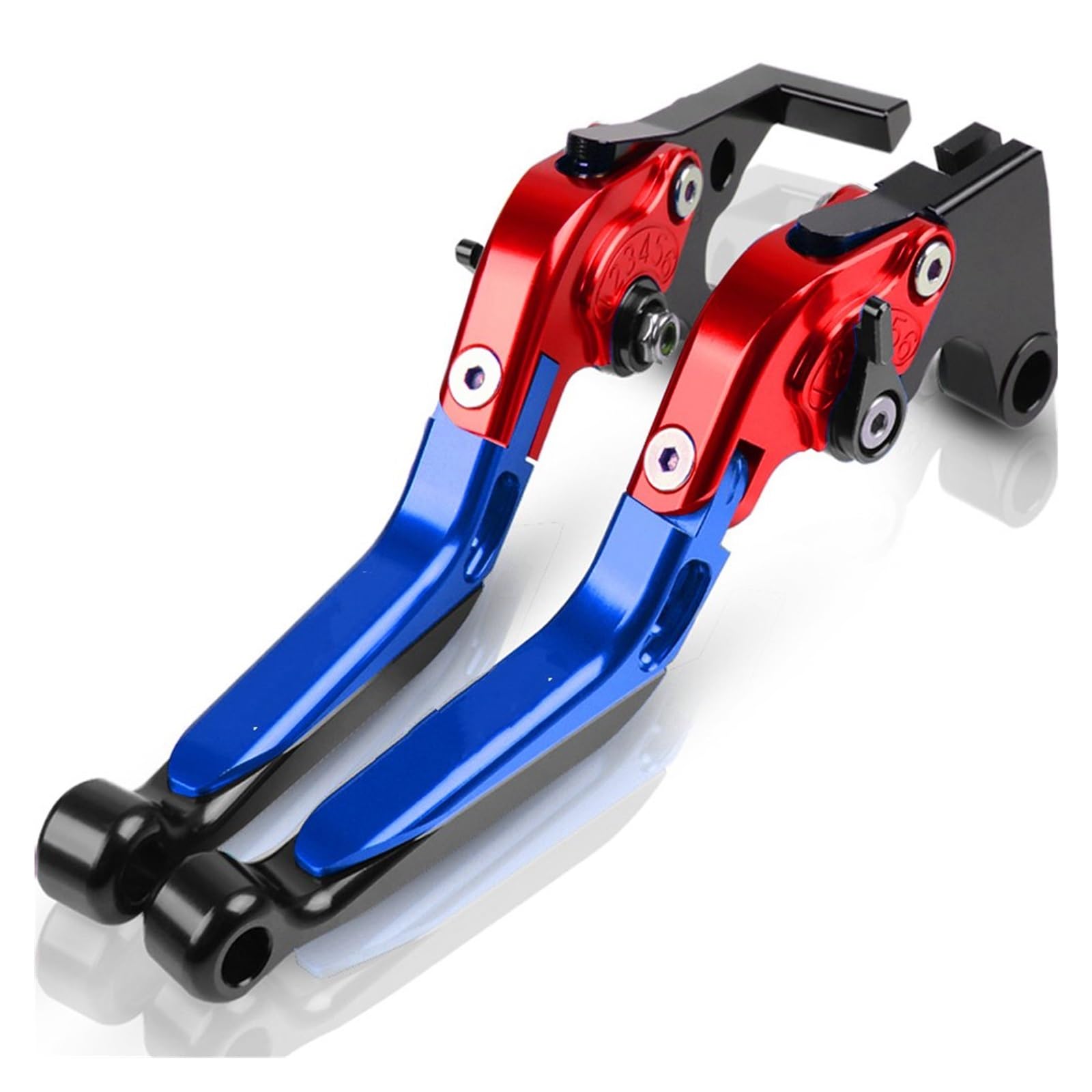 Pbqenxb Break and Clutch Levers for XT 660 2004-2017 2005 2006 2007 2008 2009 2010 2011 Motorcycle Adjustable Extendable Brake Clutch Levers Handle(O)