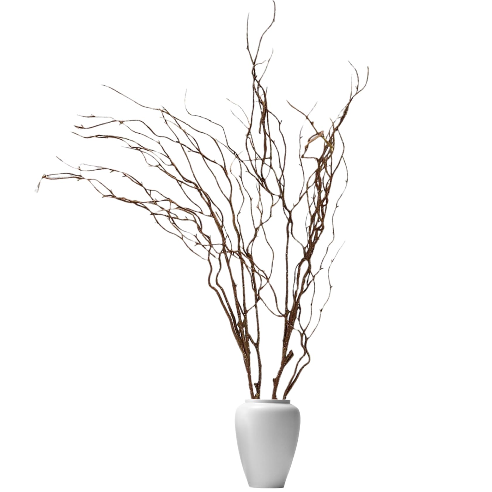 Branches saule torsadées en plastique pour vase | Brindilles décoratives maison et jardin