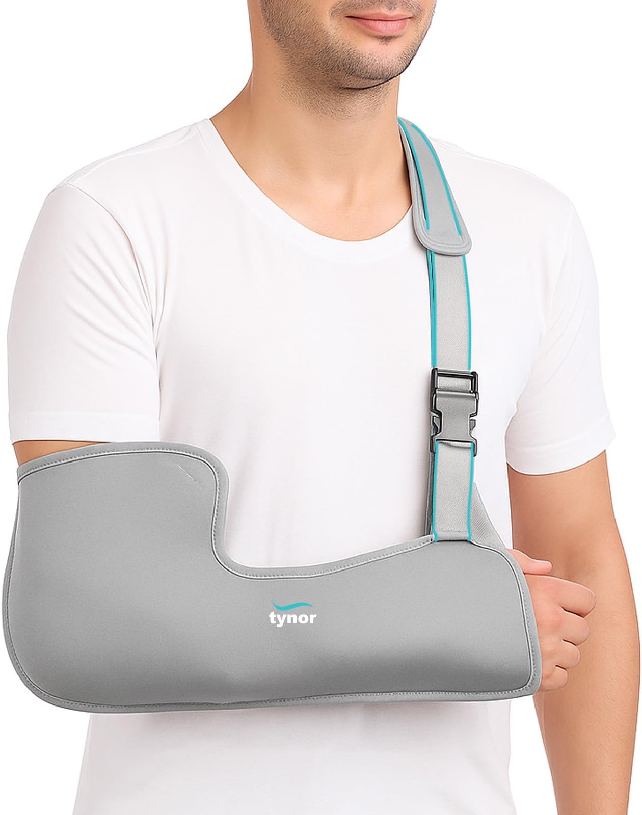 Tynor Pouch Arm Sling Tropical, Grey, Medium, 1 Unit