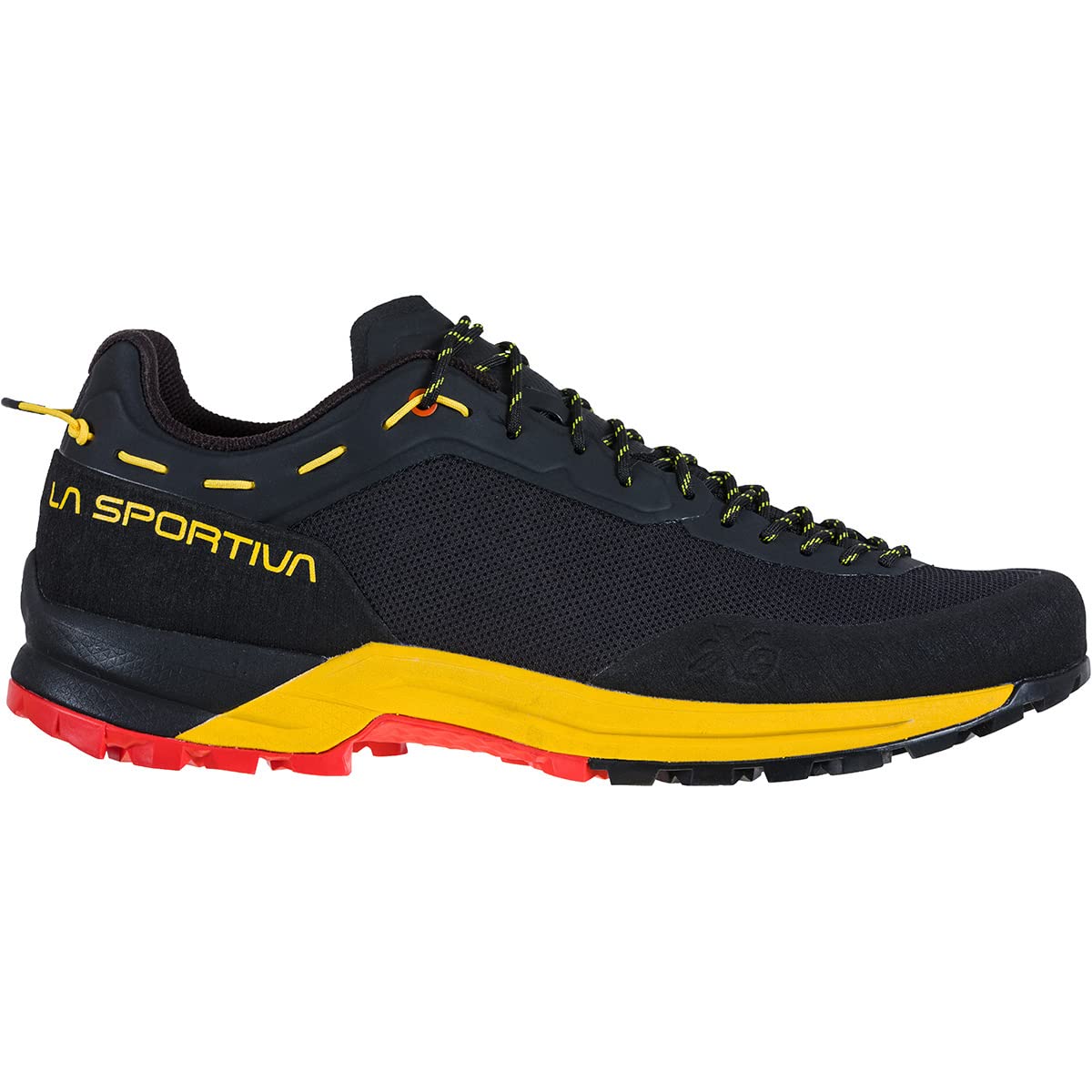 La Sportiva 27N999100 Uomo Scarpe da Montagna, Black/​Yellow, 43.5 EU