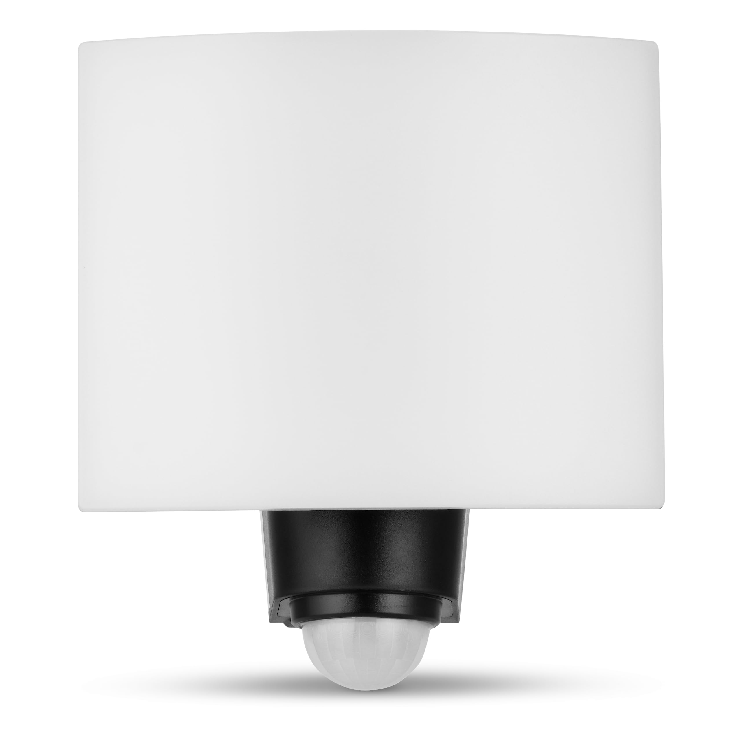 REV McSensor LED Leuchte 230V~ warmweiss/neutralweiss, mit Bewegungsmelder, 28W Außenstrahler IP44, 1800lm, 5000K, anthrazit