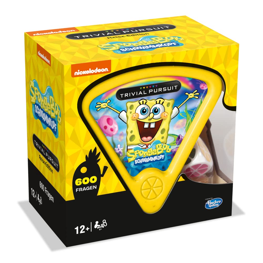 Winning Moves Trivial Pursuit - SpongeBob Schwammkopf Quiz Game - Ages 12+