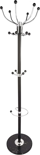 Haku Möbel Coat Rack Chromium Black S