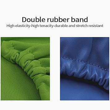 4Pcs/Se Orange Dental Chair Covers PU Leather Dustproof Dental Full Chair Cover Waterproof Chair Backrest Cover(Two Sets)