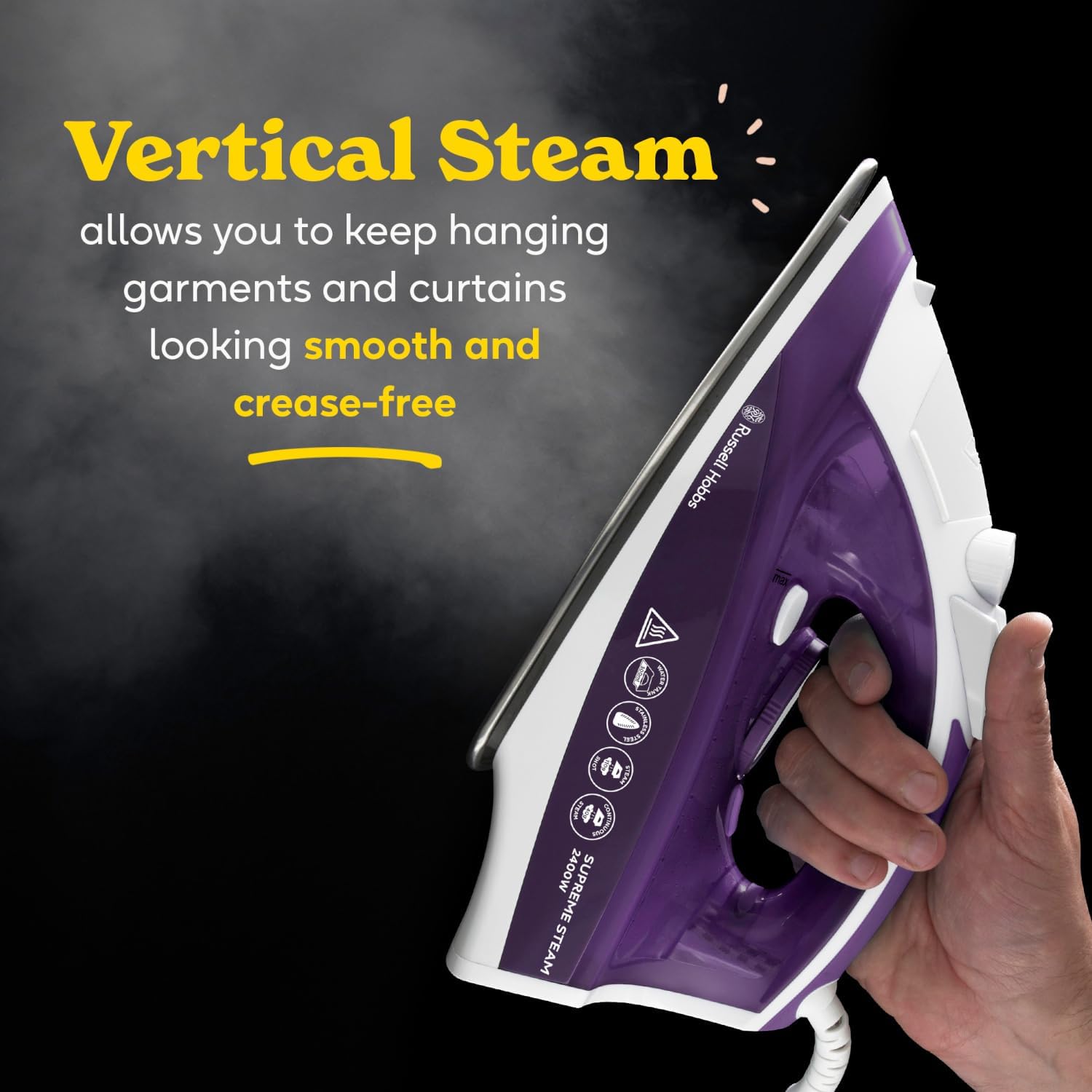 Supreme Steam Iron, Powerful Vertical steam Function (23060) thumbnail 2