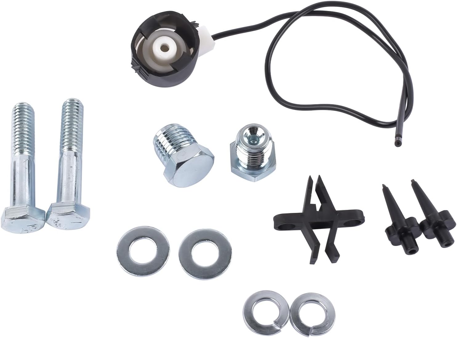 8" Brake Booster Conversion Kit Replacement for Chevy C10 C20 Zinc Disc/Drum Valve 1960-1966