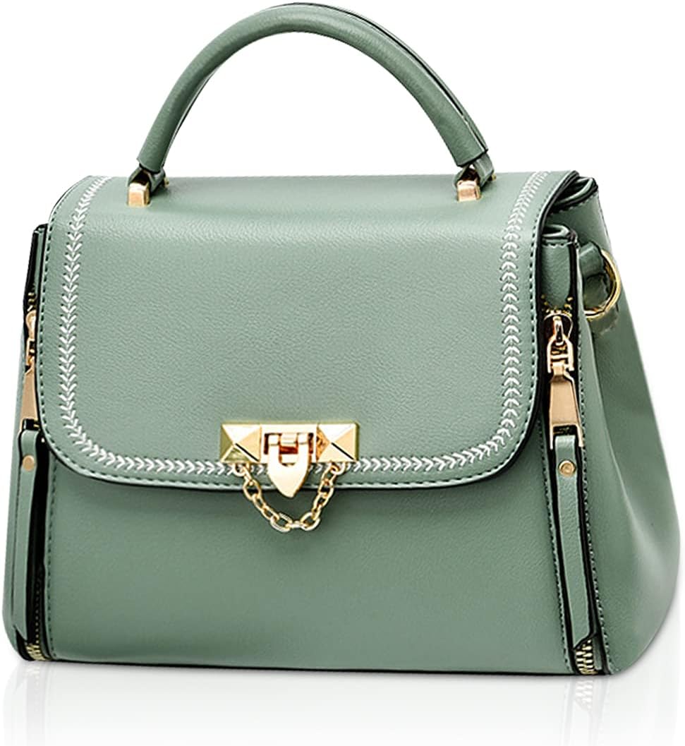 NICOLE & DORIS Small Handbags for Women Crossbody Bag Ladies Shoulder Bags PU Leather Top Handle Bags