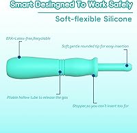 Vista 2 de Aliviador de gases y cólicos uhfi para bebés, solución natural de 20 unidades, alivio efectivo e instantáneo de gases y estreñimiento para bebés