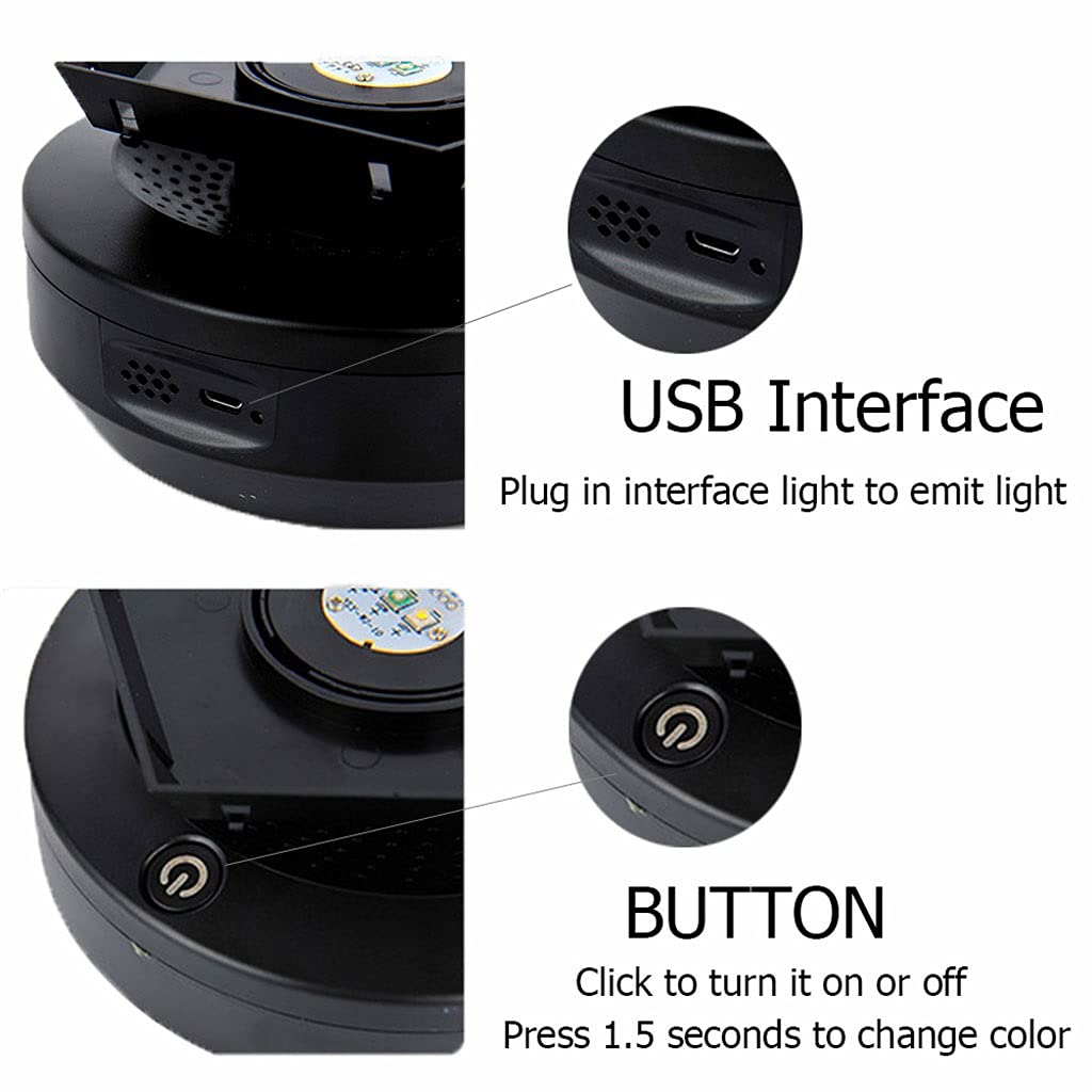 ADITAM, proyector de Estrellas, lámpara de Galaxia, luz de Cielo Estrellado, luz de Noche, lámpara de Mesa Led, luz de Estrellas, luz Nocturna, tragaluz, Regalo para niños Double The Comfort