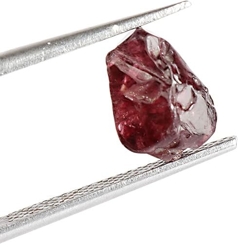 Miniatura 2 de GEMHUB Espinela roja cruda de cristal curativo 2.10 Ct. Espinela roja para decoración del hogar, curación, Gema, Espinela birmana