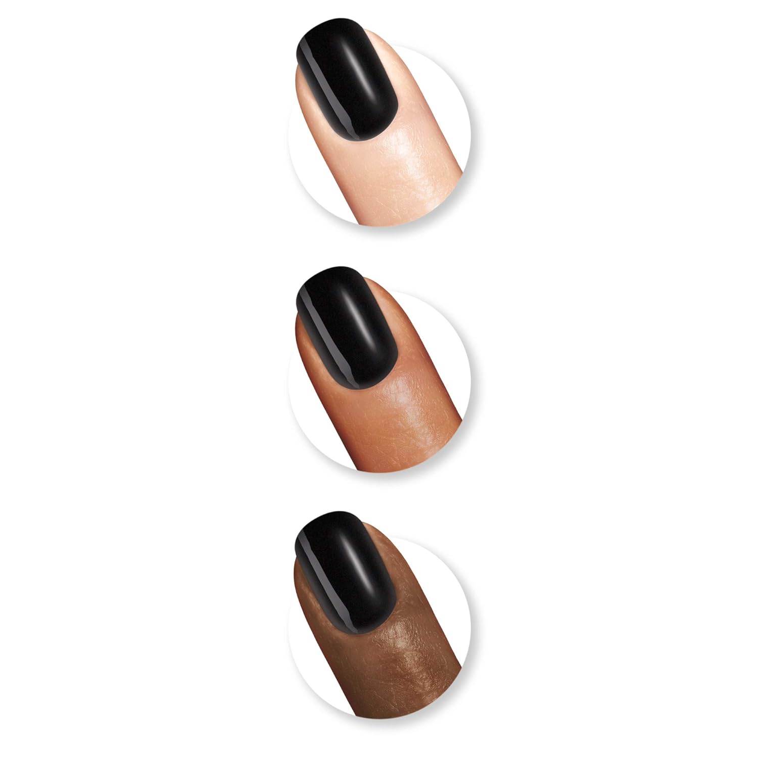 Sally Hansen Miracle Gel Nail Polish, Shade Onyx-pected 849 (Packaging May Vary) (Pack of 2)