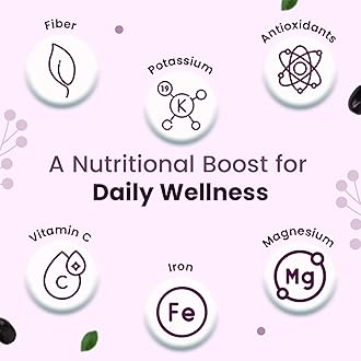 Neuherbs Natural Jamun Seed Powder - 200g For Diabetes | Supports Healthy Digestion & Sugar Levels | Rich in Vitamin C, Iron, Magnesium & Fiber